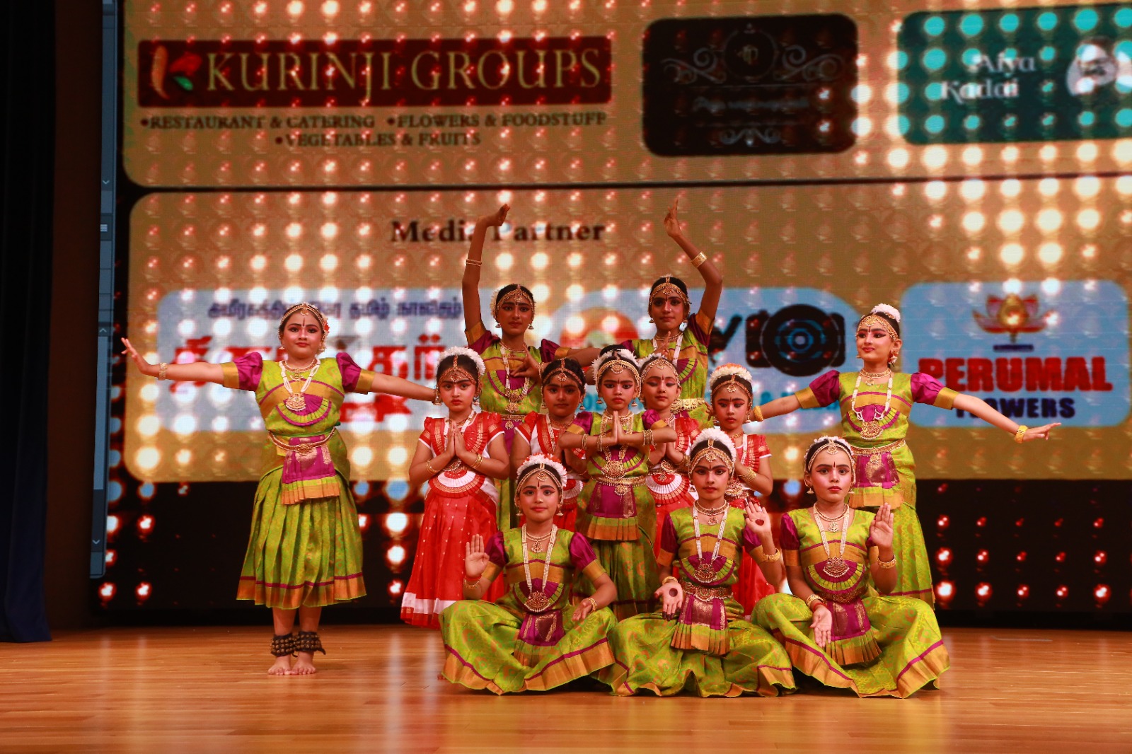 WORLD FIRST RECORD FOR PERFORMING 21 DIFFERENT INDIAN TRADITIONAL DANCE FORMS SIMULTANEOUSLY BY 333+ ARTISTS ON A SINGLE STAGE IN A SINGLE DAY