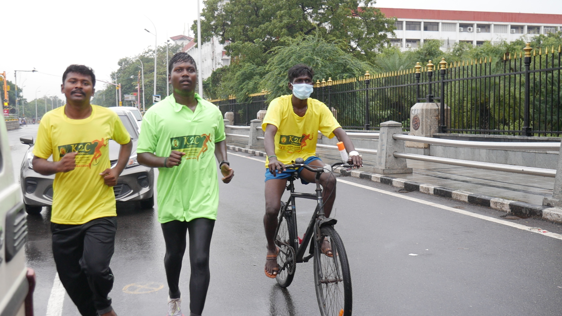 1000km of Marathon Running for Express Gratitude  to Tamilnadu Government and frontline warriors of COVID 19