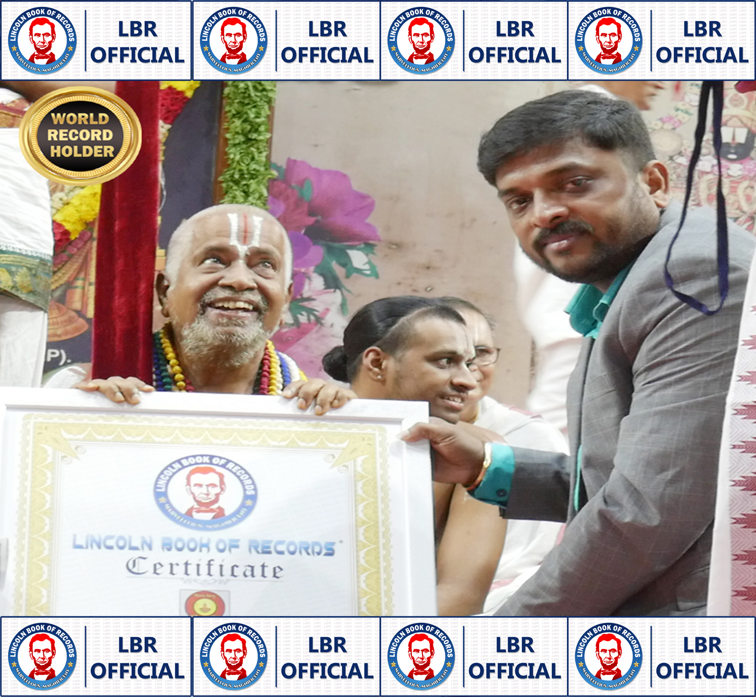 First world record to dedicate 1000 satsangs at the Holy feet of Sri Venkateswara