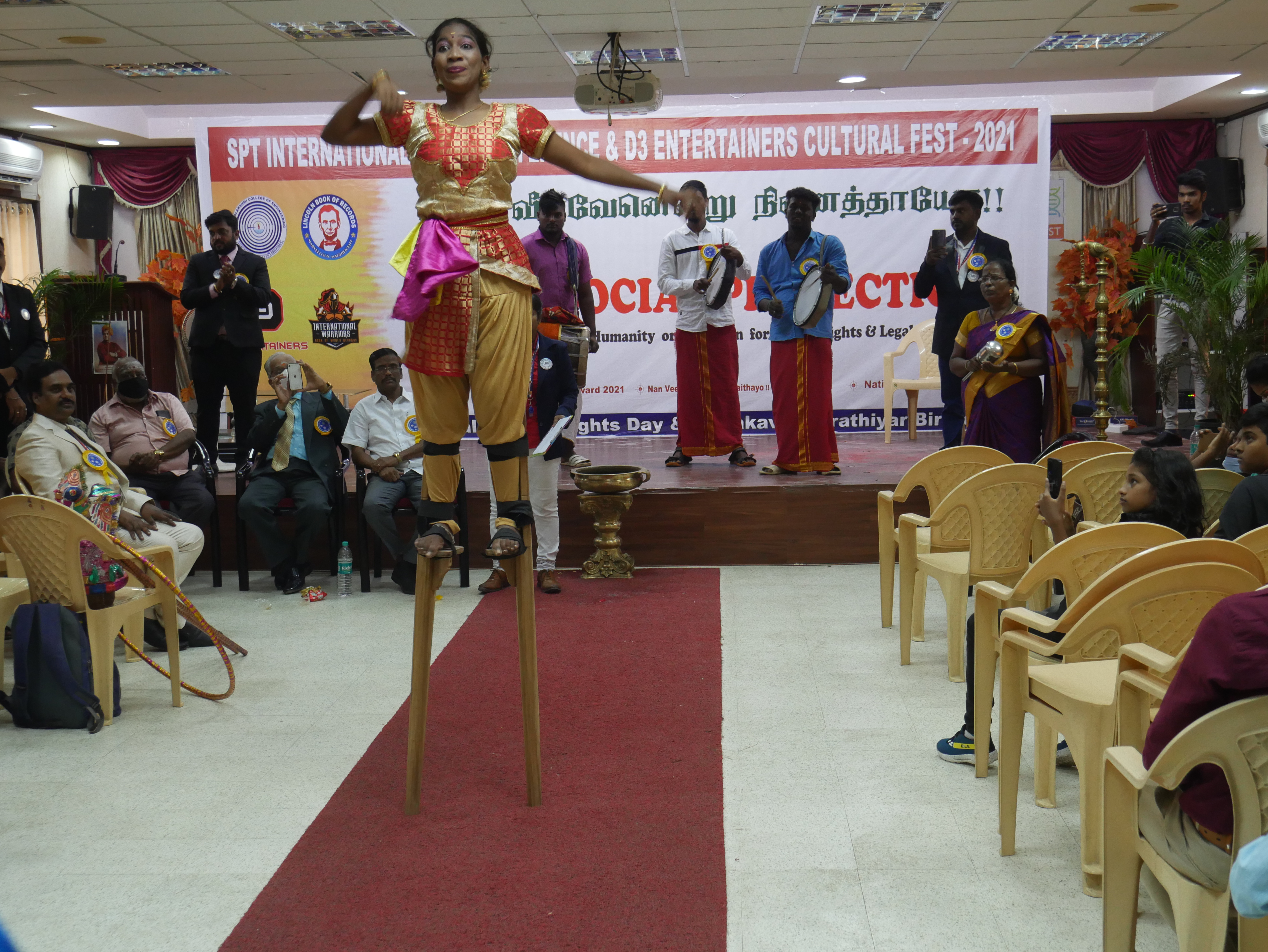 Youngest woman to perform 15 minutes of the  traditional dance form "Kokali Dance".