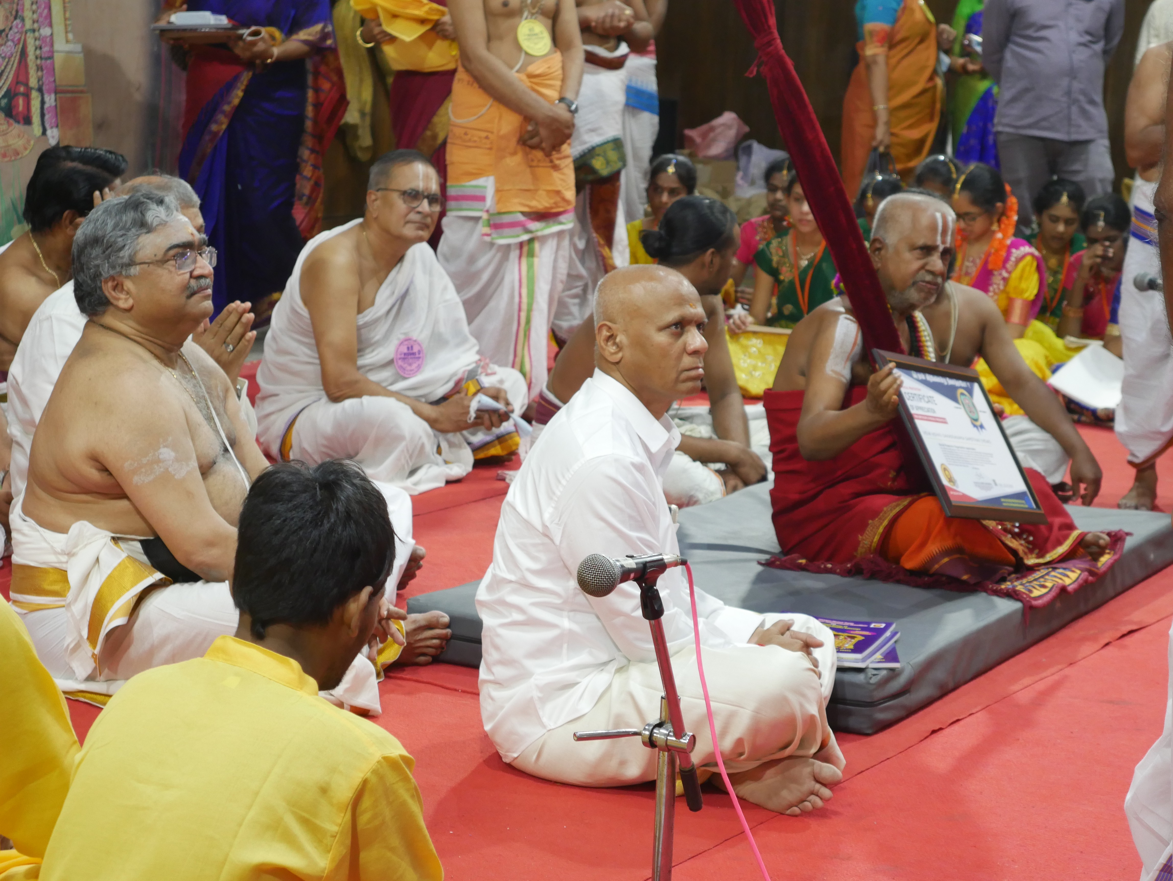 First world record to dedicate 1000 satsangs at the Holy feet of Sri Venkateswara