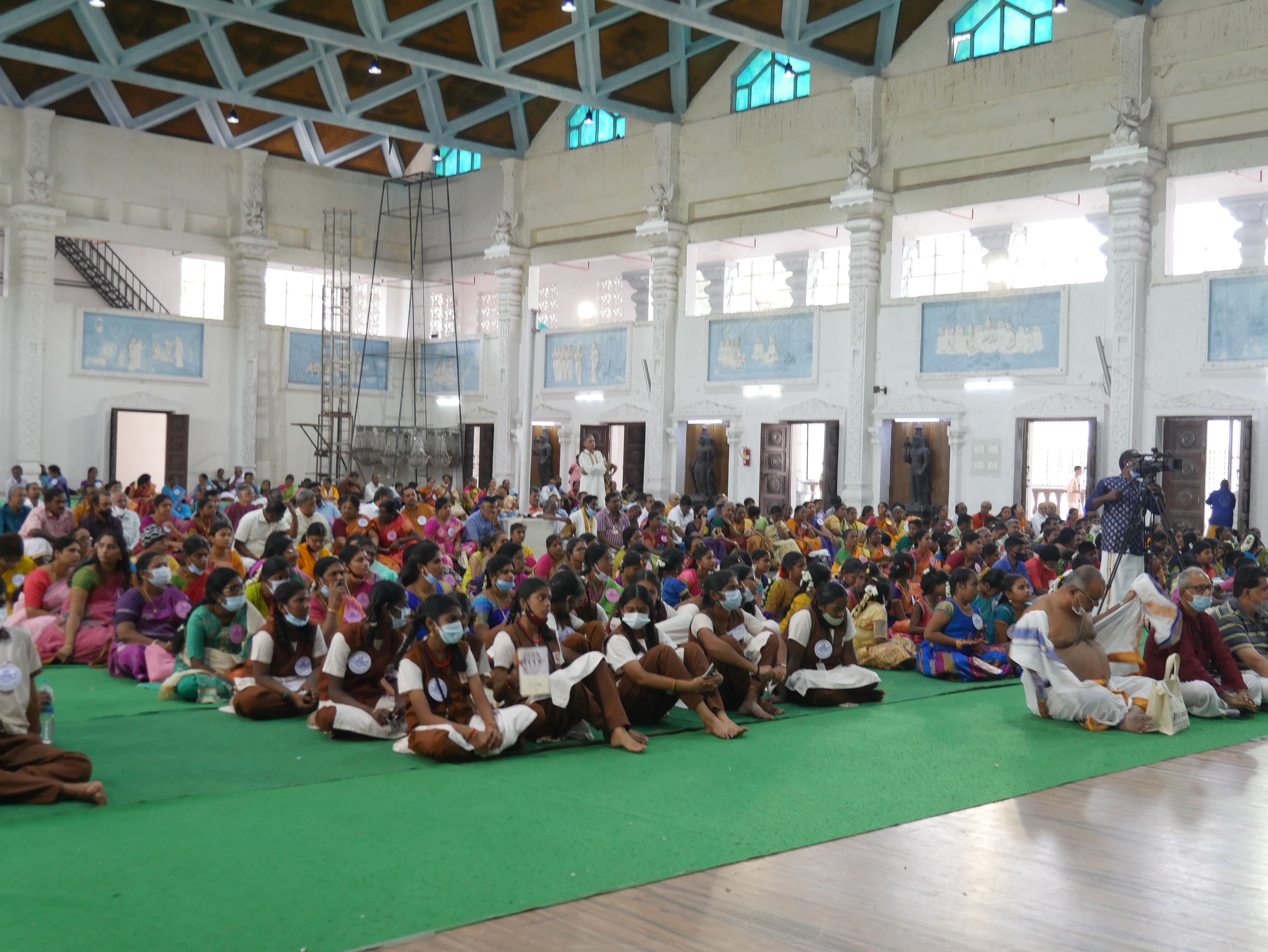 First world record to dedicate 1000 satsangs at the Holy feet of Sri Venkateswara