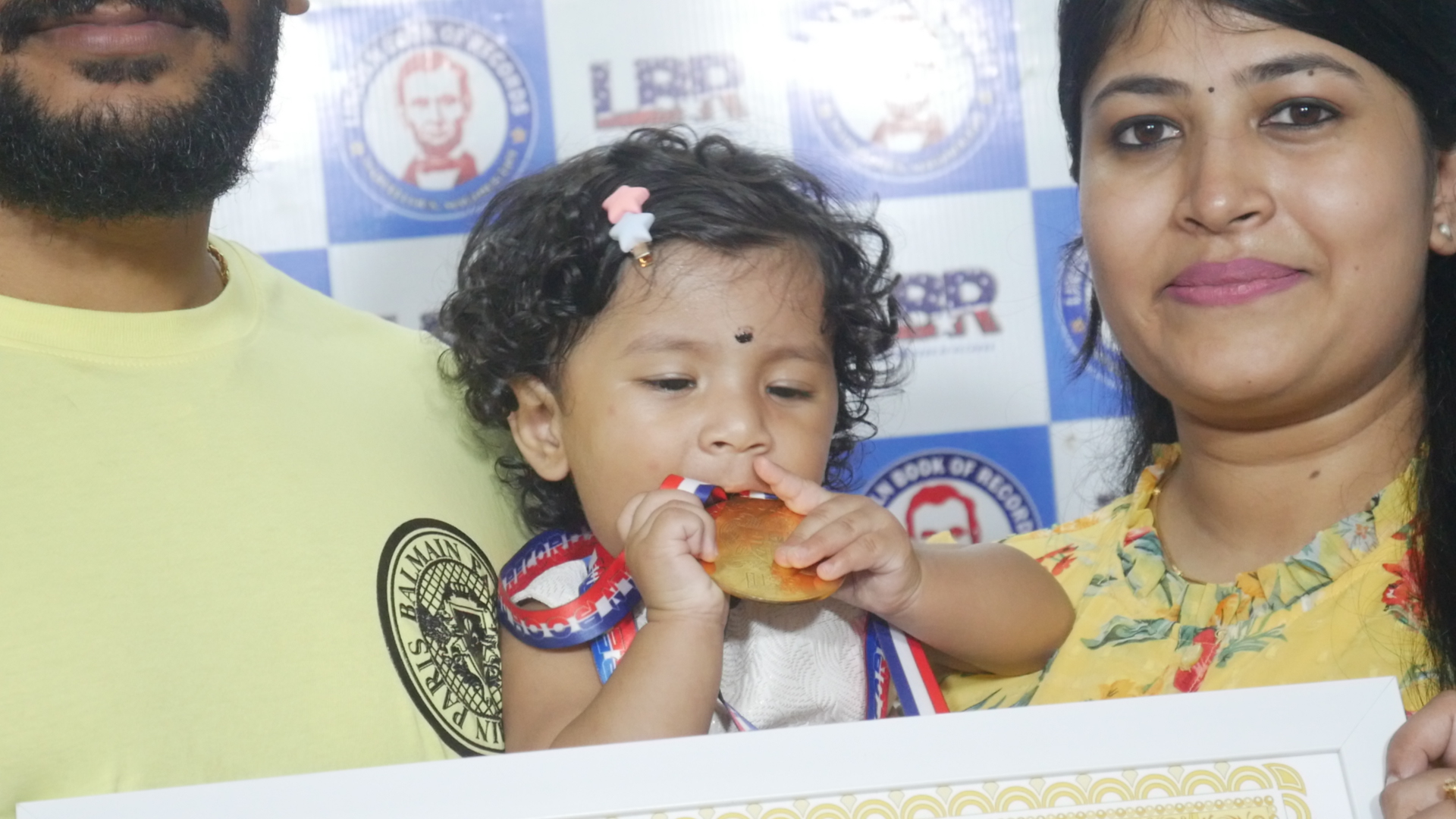 FIRST INFANT IN THE WORLD TO IDENTIFY  QUANTITATIVE NUMBERS FROM 1-100 DOT CARDS