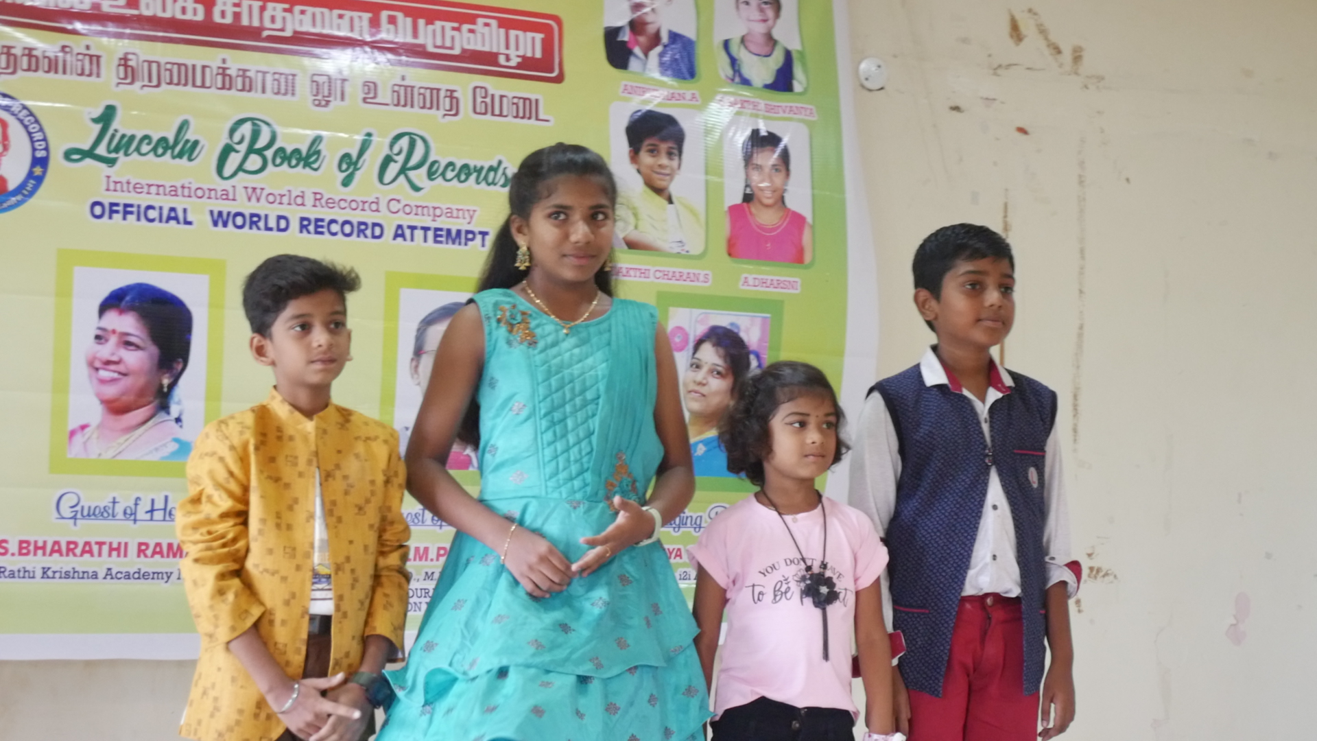 World's youngest child to solve multiple number of 3*3 Rubik's Cube  by solving maximum number of arithmetic sums using ABACUS  mental arithmetic method simultaneously in 08 minutes.
