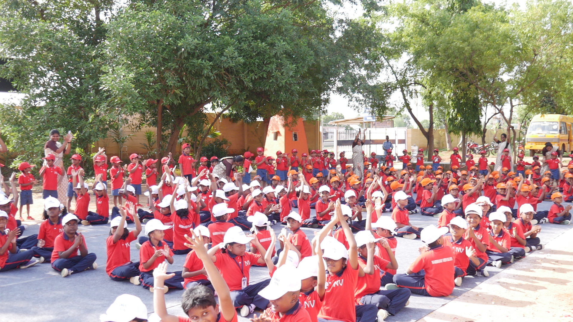 "World Record by organising 366 students reciting 366 slogans  in 6 minutes on environmental protection and sustainability on  UN's SDGs and 75 students forming human chain supporting the slogans ".