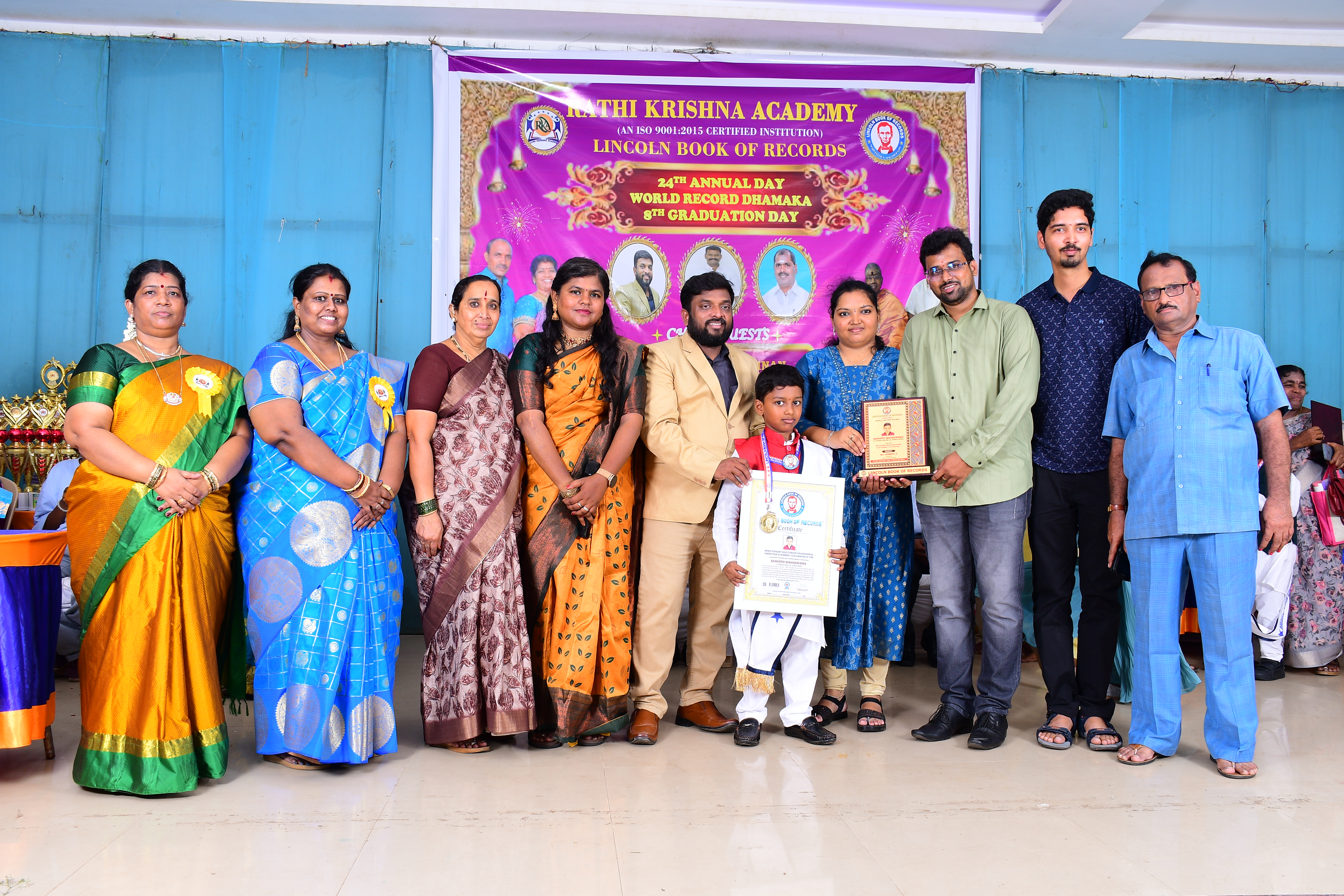 World youngest child to recite the exponential power cycle of numbers 1-10 in 3 minutes of time.